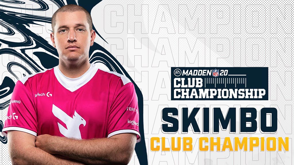 Photo of Lazarus Madden Team Member Skimbo with Madden Club Champion graphics